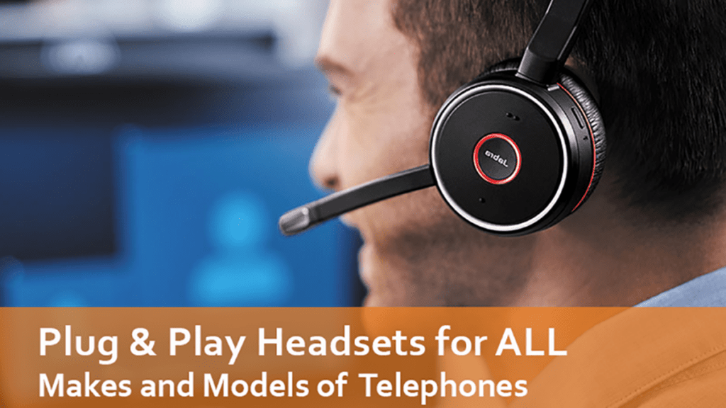 Optimised Headsets for any office telephone