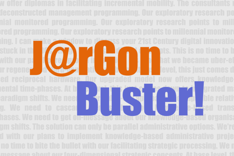 Jargon Buster