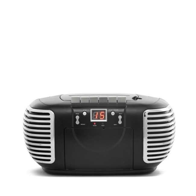GPO PCD 299 CD Radio Cassette Player in black