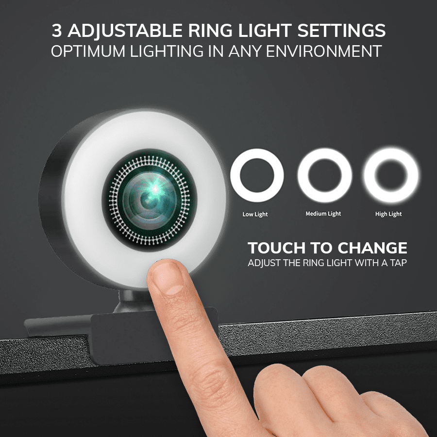 Project Telecom Halo E, 4K UHD, Ultra High Definition Webcam