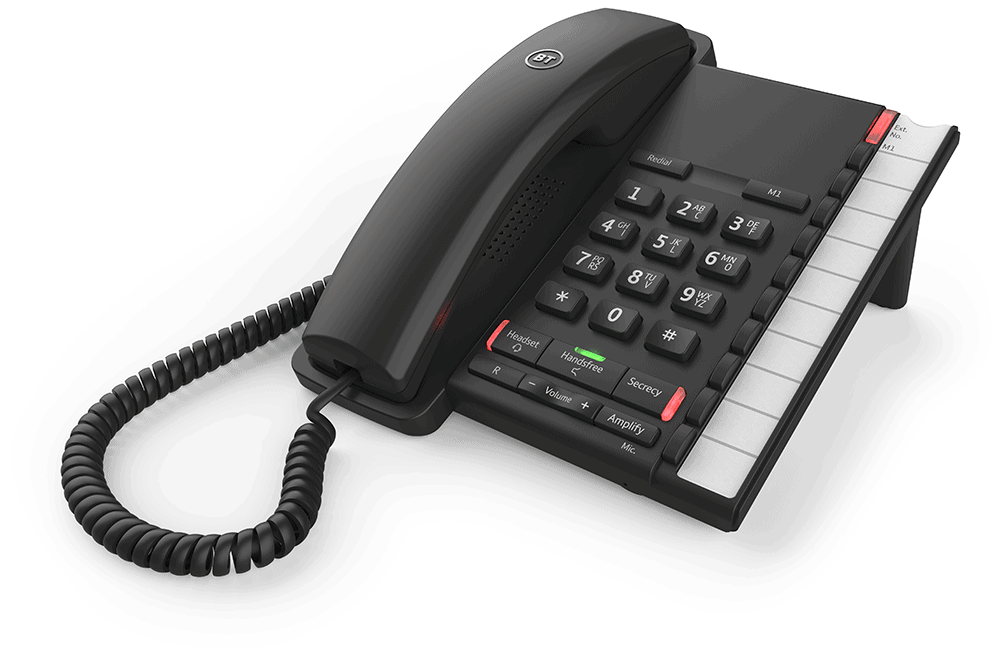 BT Converse 2200 Telephone in Black