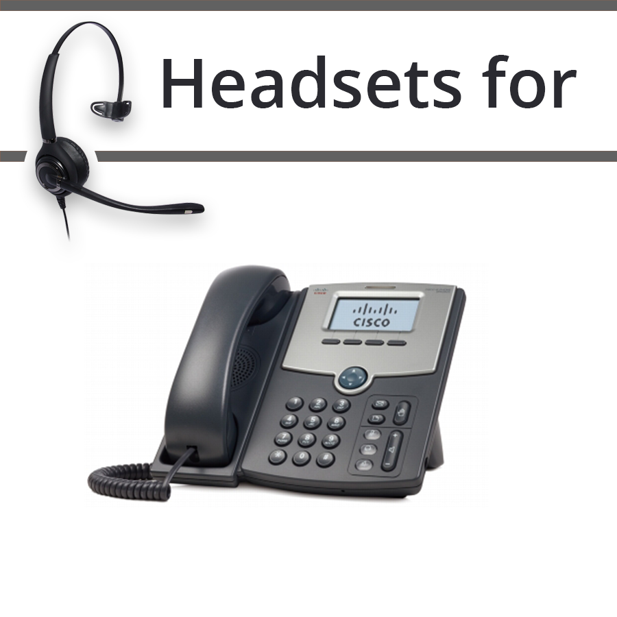 Headsets for Cisco SPA502G
