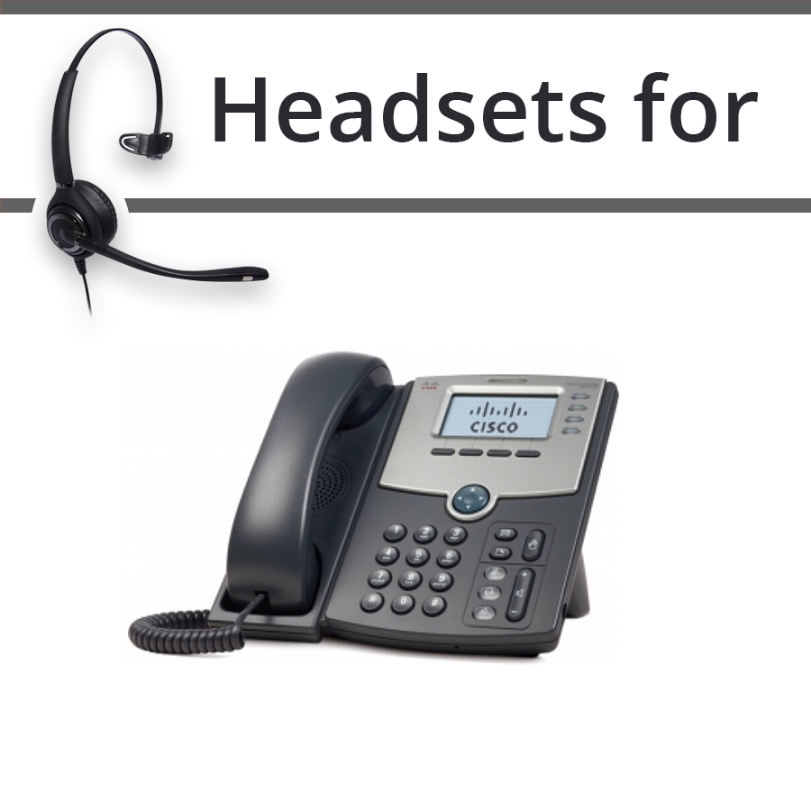 Headsets for Cisco SPA504G