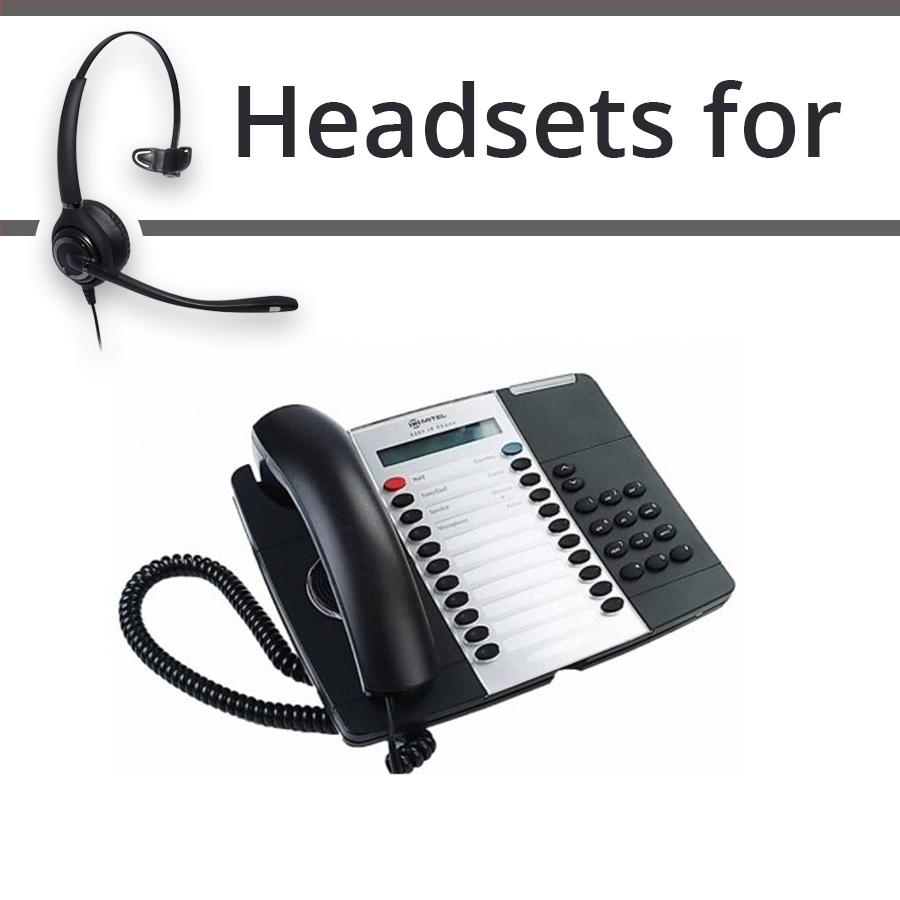 Headsets for Mitel 5207