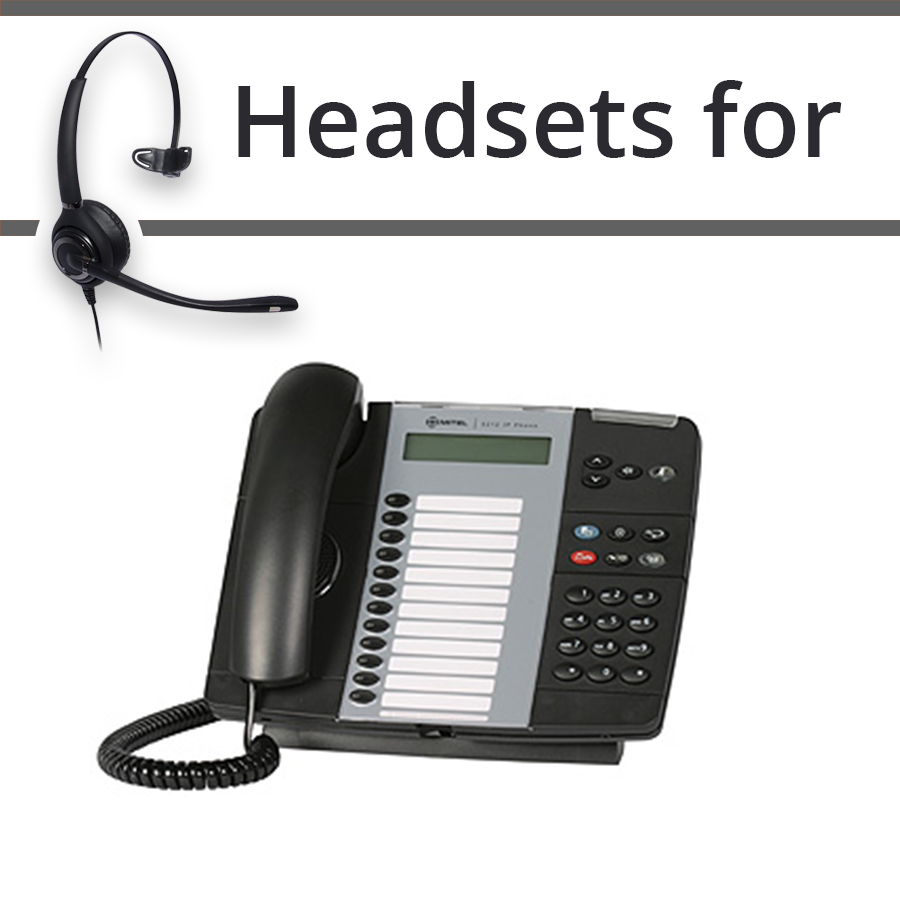 Headsets for Mitel 5212