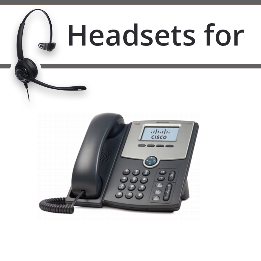 Headsets for Cisco SPA521G