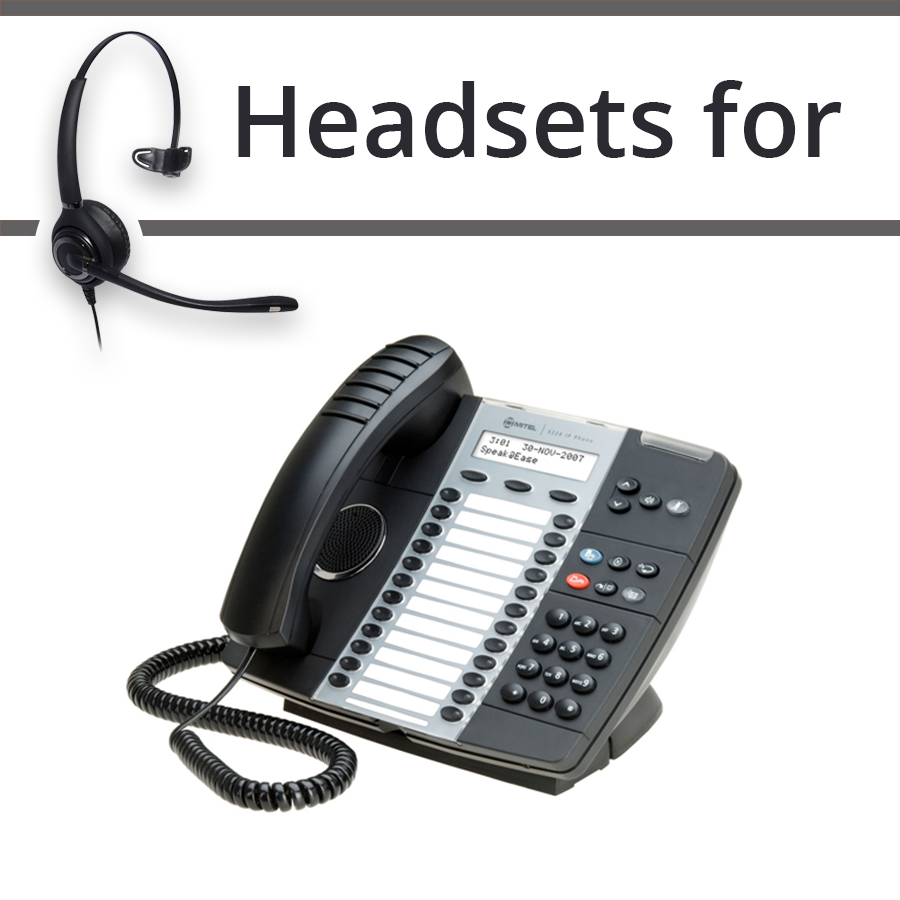 Headsets for Mitel 5224