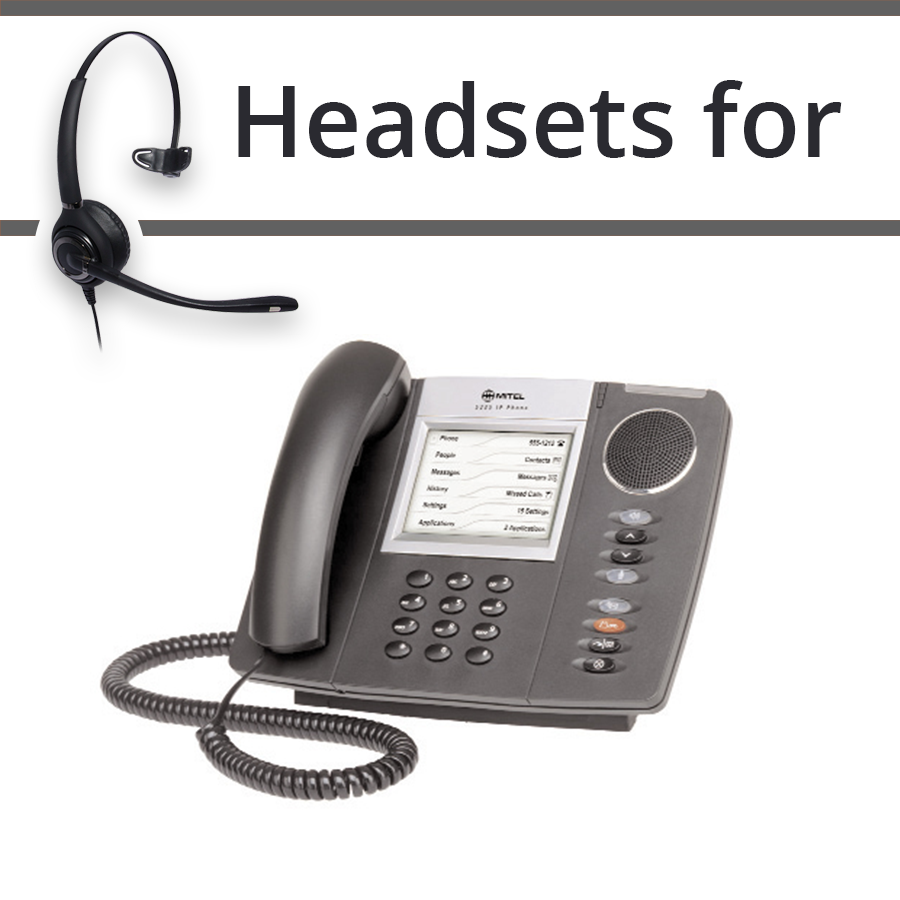 Headsets for Mitel 5235