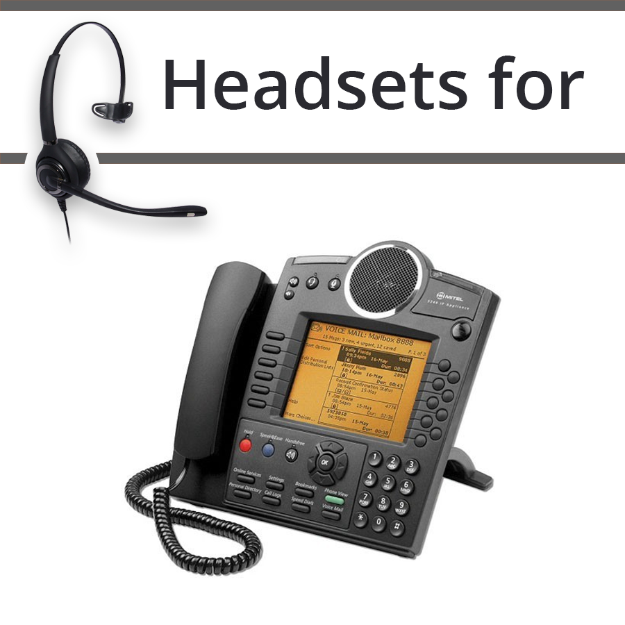 Headsets for Mitel 5240
