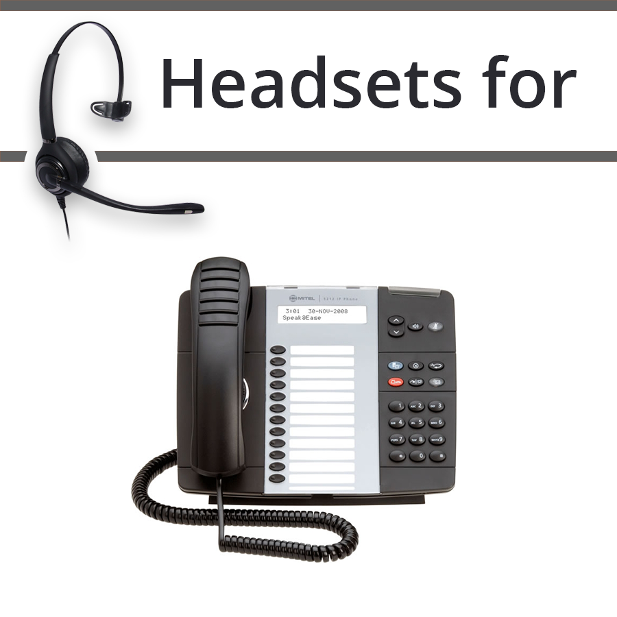 Headsets for Mitel 5312
