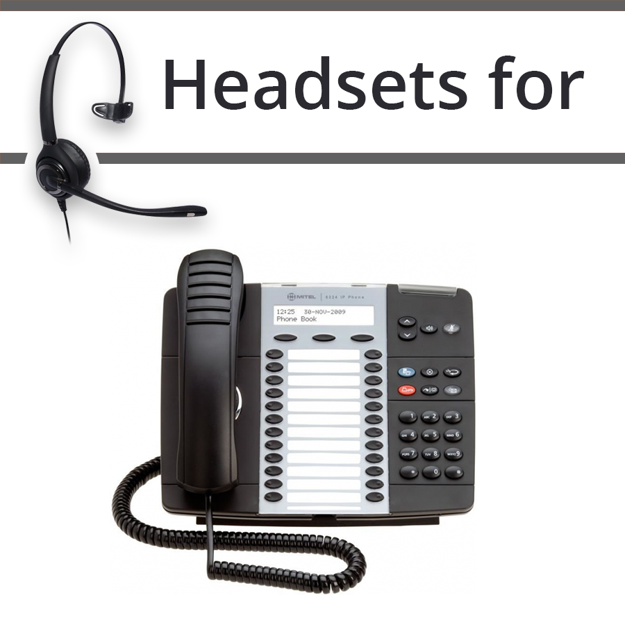 Headsets for Mitel 5324