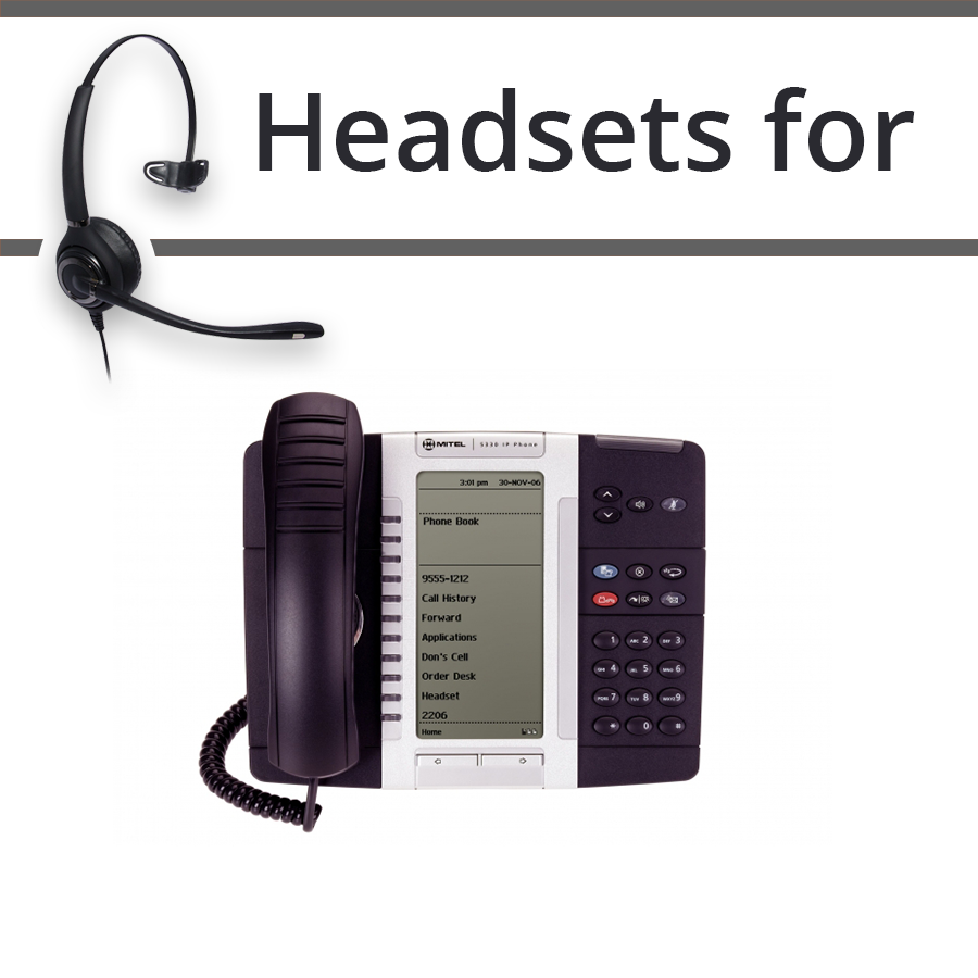 Headsets for Mitel 5330