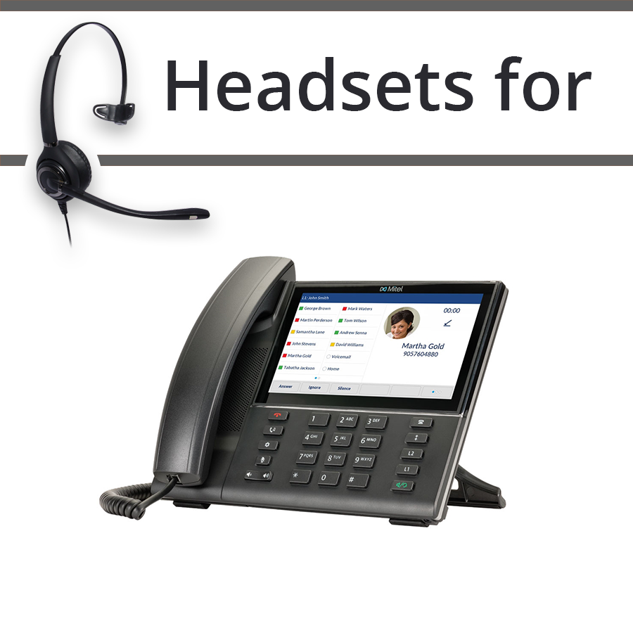 Headsets for Mitel 6873