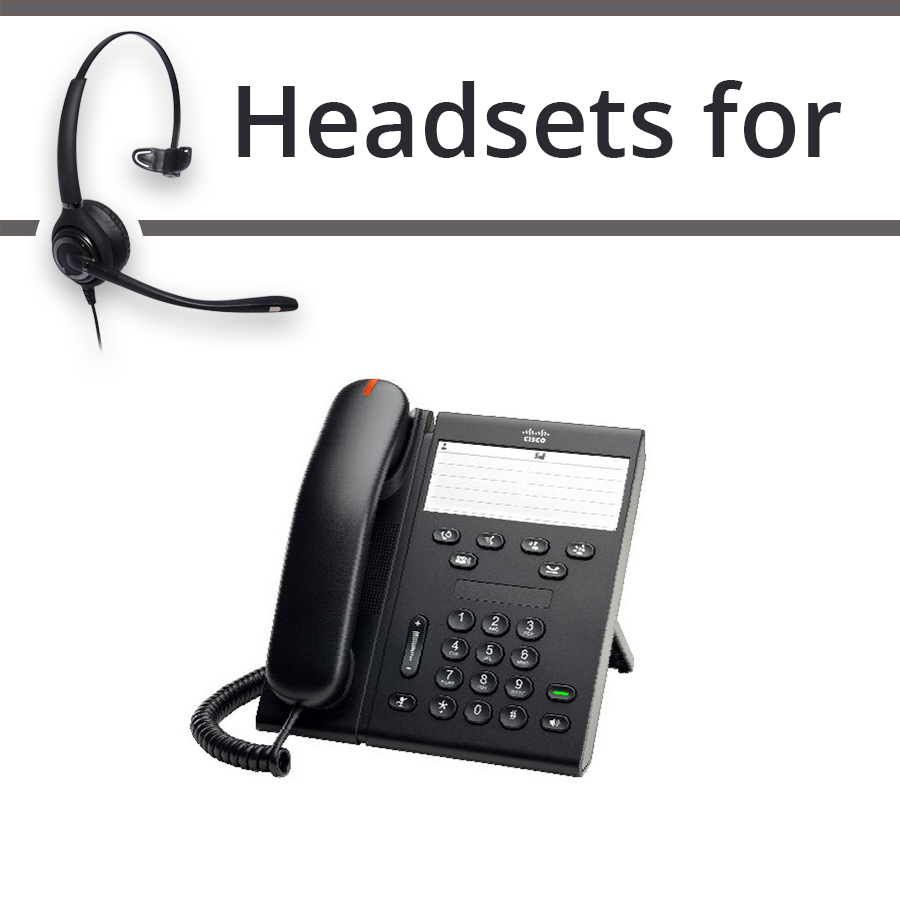 Headsets for Cisco 6911