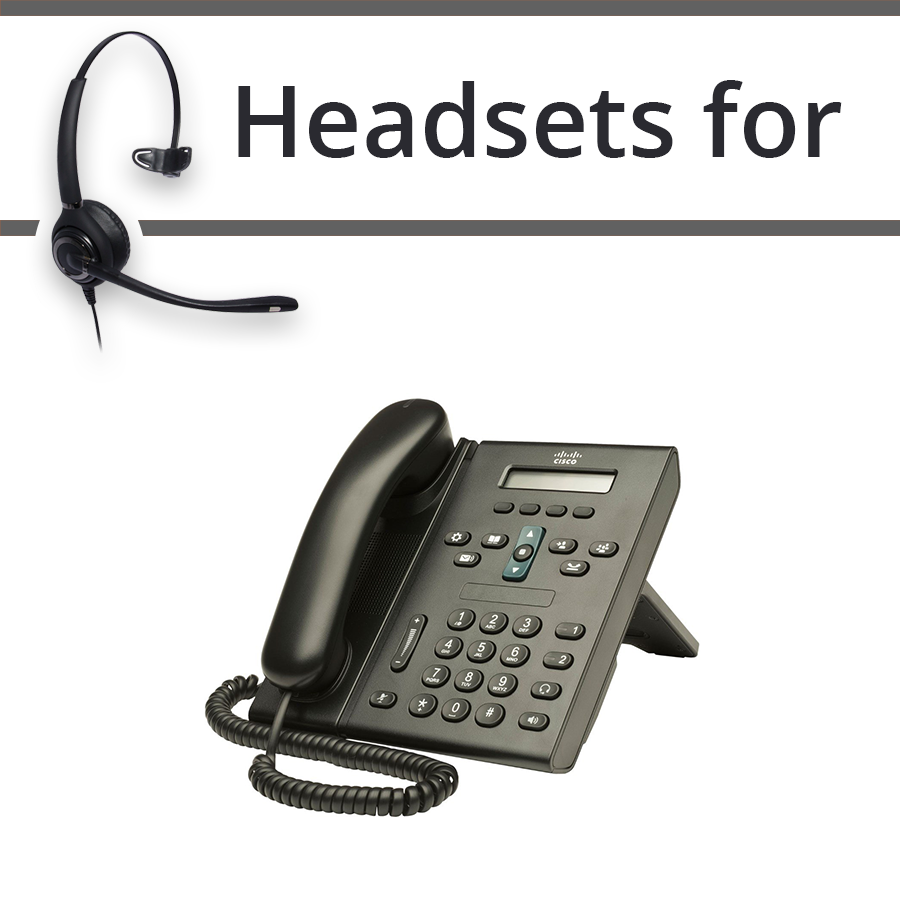 Headsets for Cisco 6921