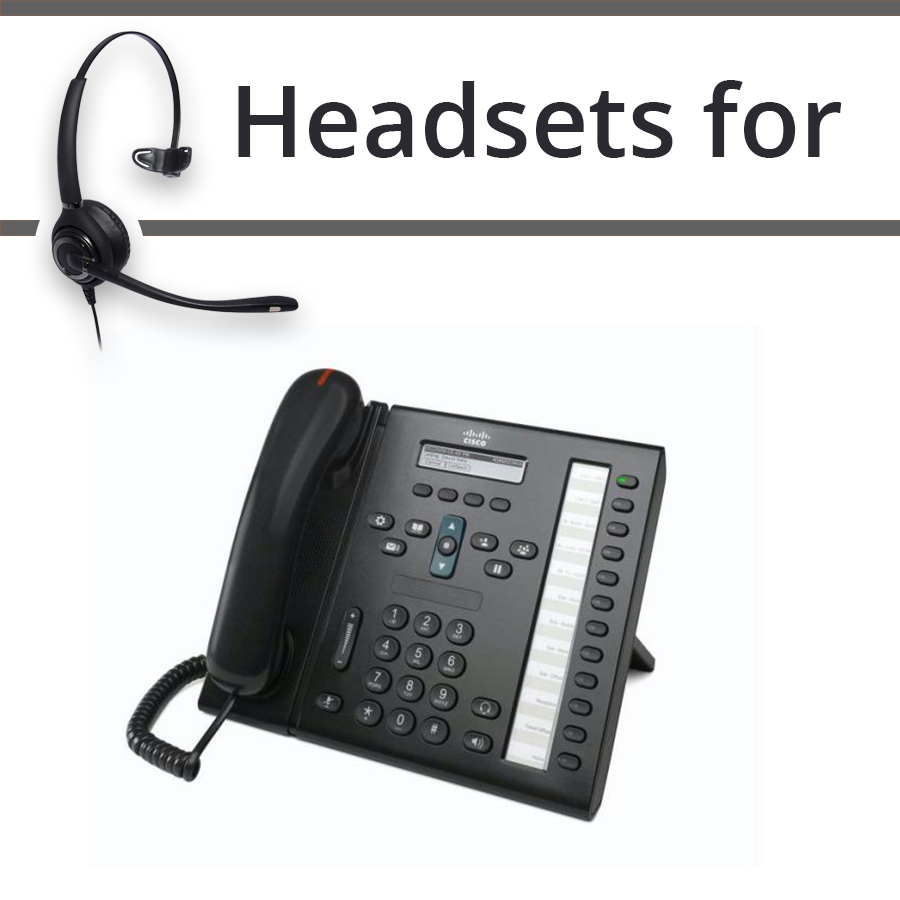 Headsets for Cisco 6961