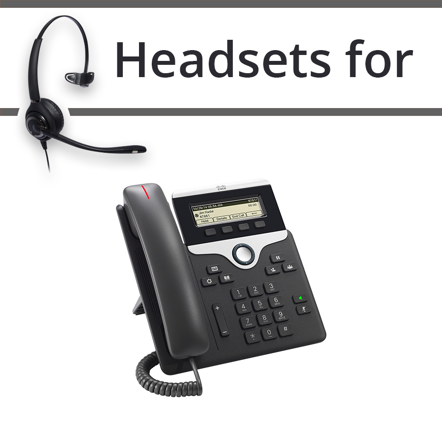 Headsets for Cisco 7811