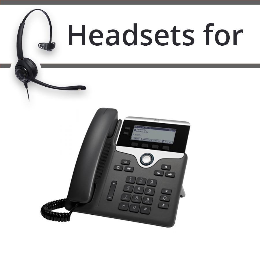Headsets for Cisco 7821