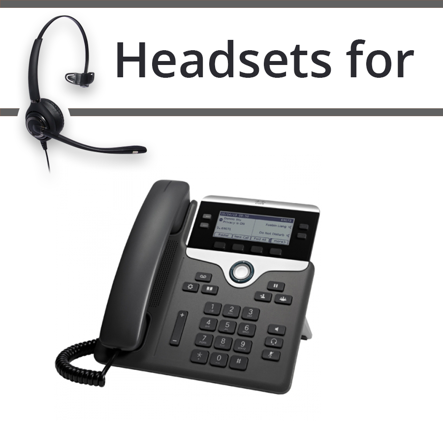 Headsets for Cisco 7841