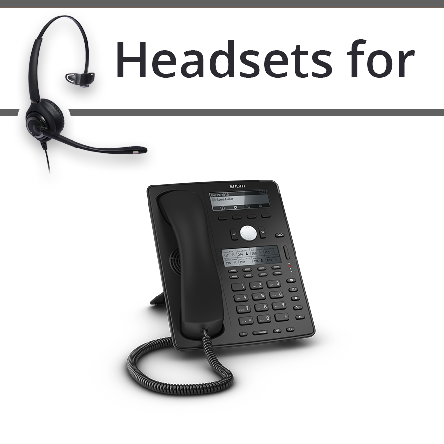 Headsets for Snom D785