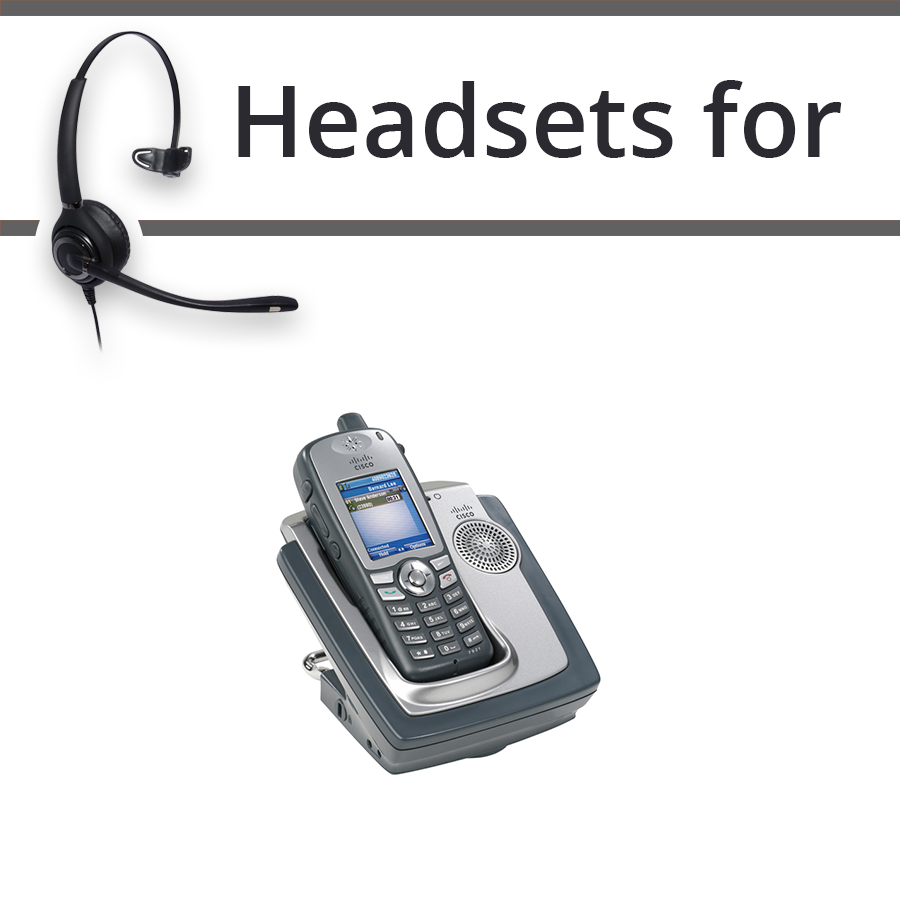 Headsets for Cisco 7921