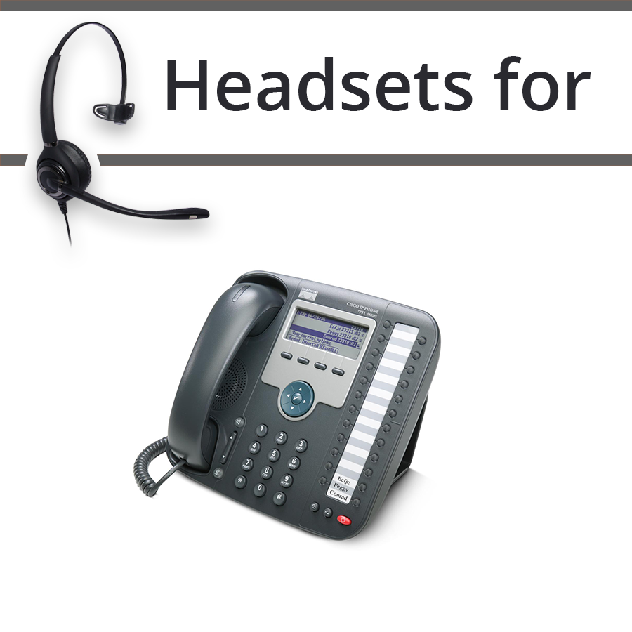 Headsets for Cisco 7931G