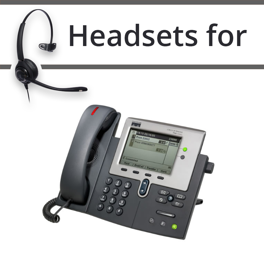 Headsets for Cisco 7941