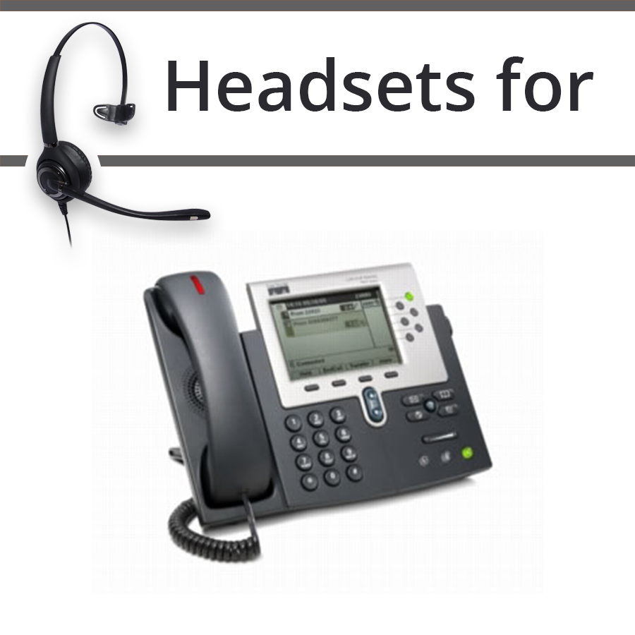 Headsets for Cisco 7961