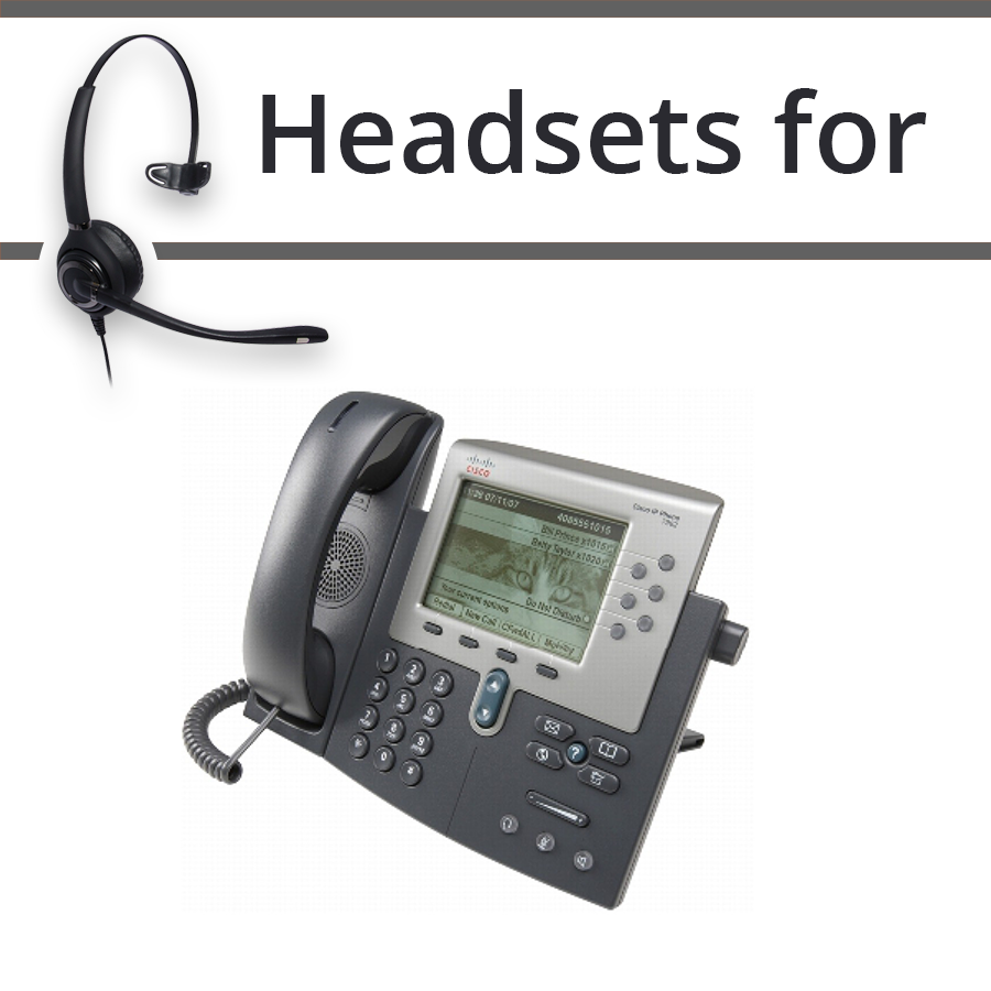 Headsets for Cisco 7962