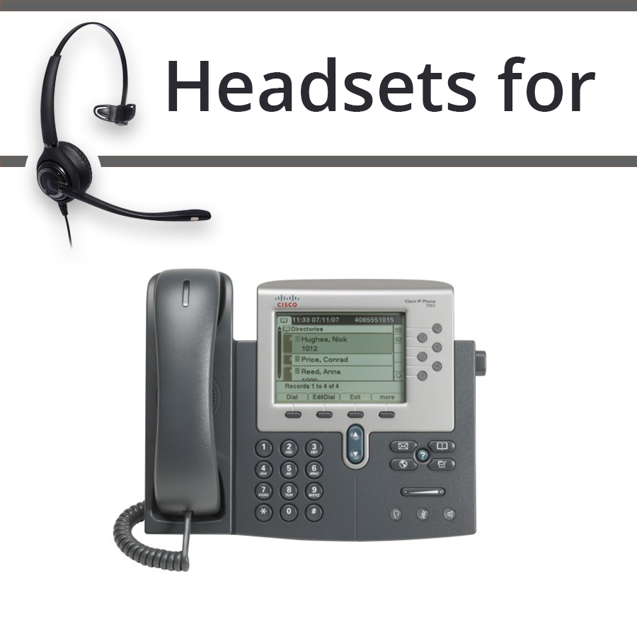 Headsets for Cisco 7985