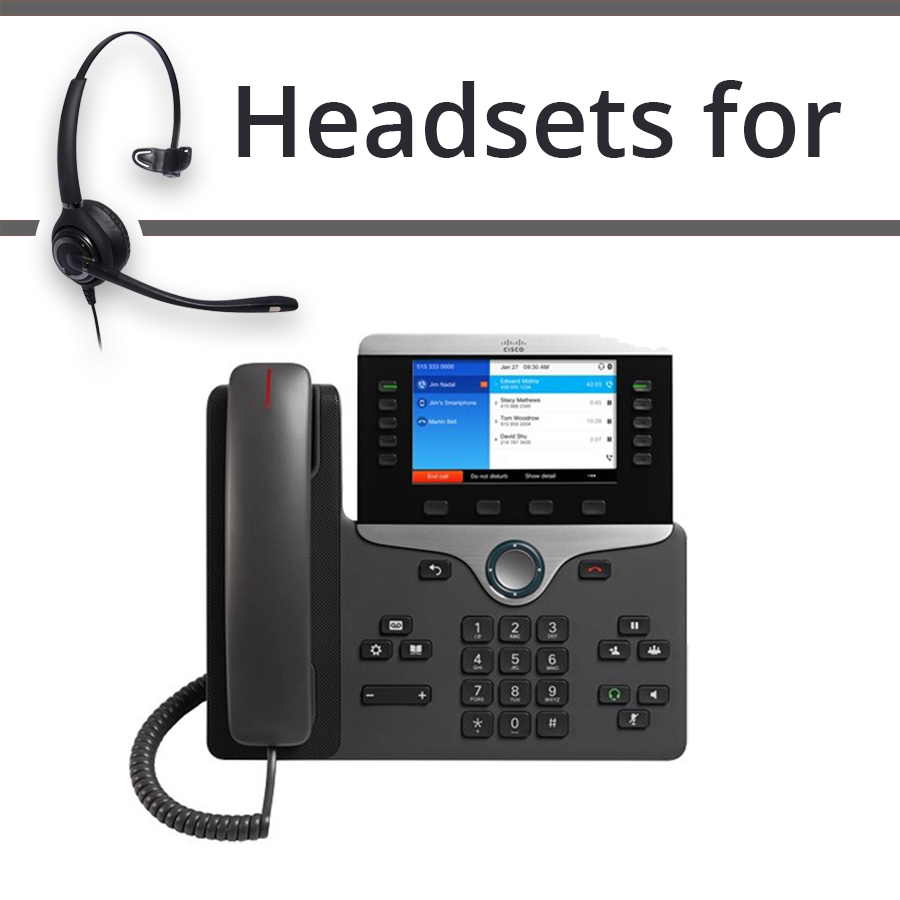 Headsets for Cisco 8861