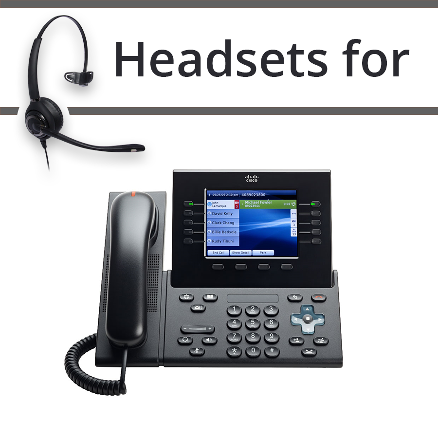 Headsets for Cisco 8961