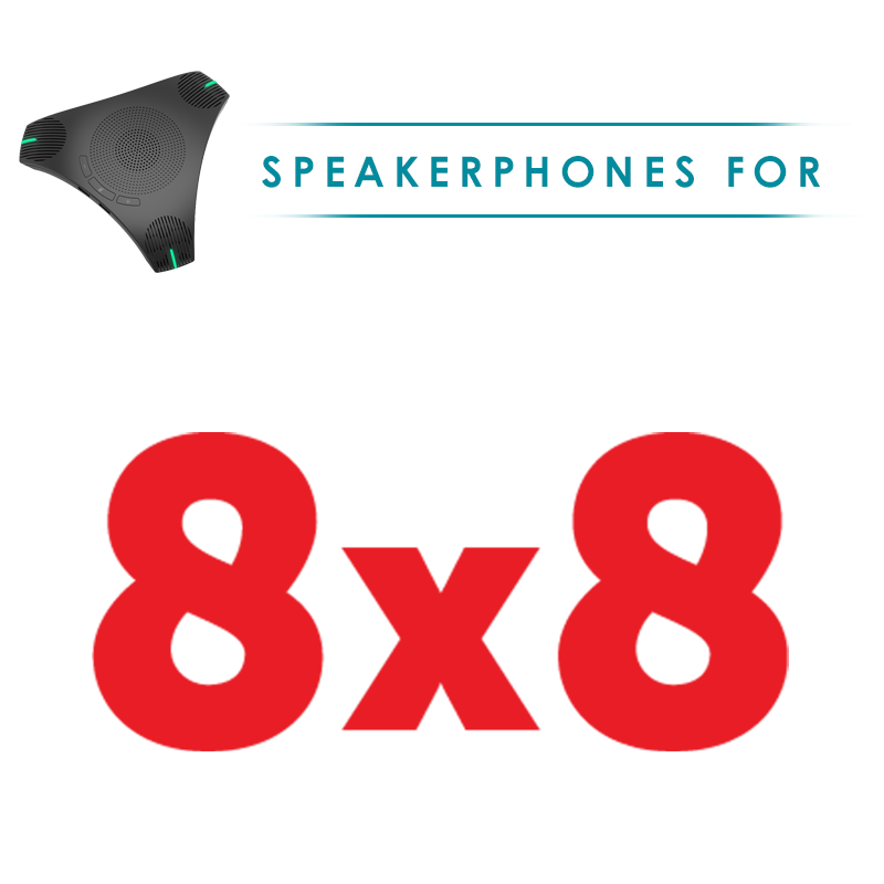 Audio Conference Speakerphones for 8x8