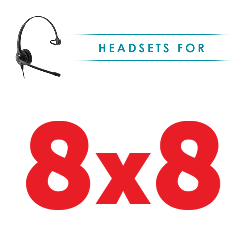 Headsets for 8x8