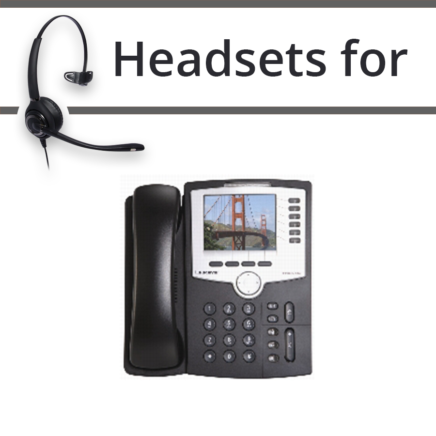 Headsets for Cisco SPA962