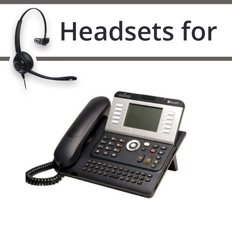 Headsets for Alcatel-Lucent 4105T
