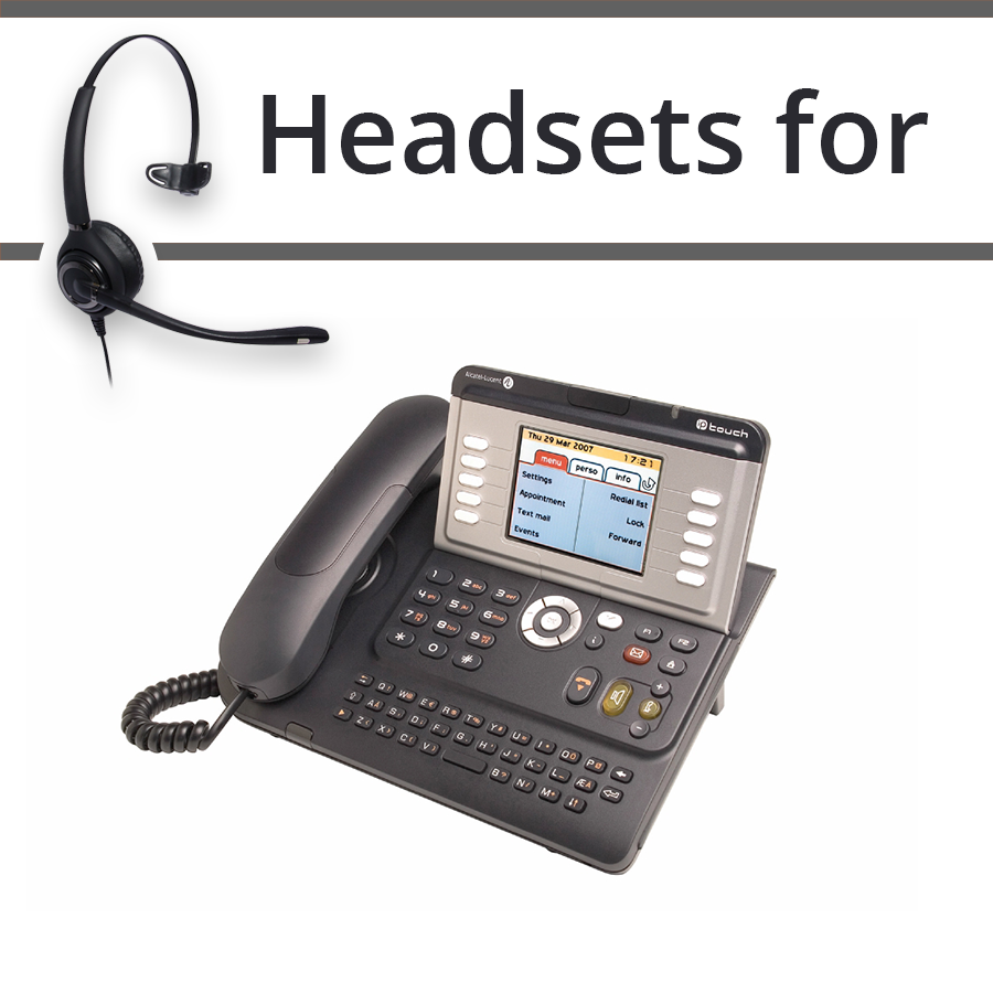Headsets for Alcatel-Lucent IP Touch 4068