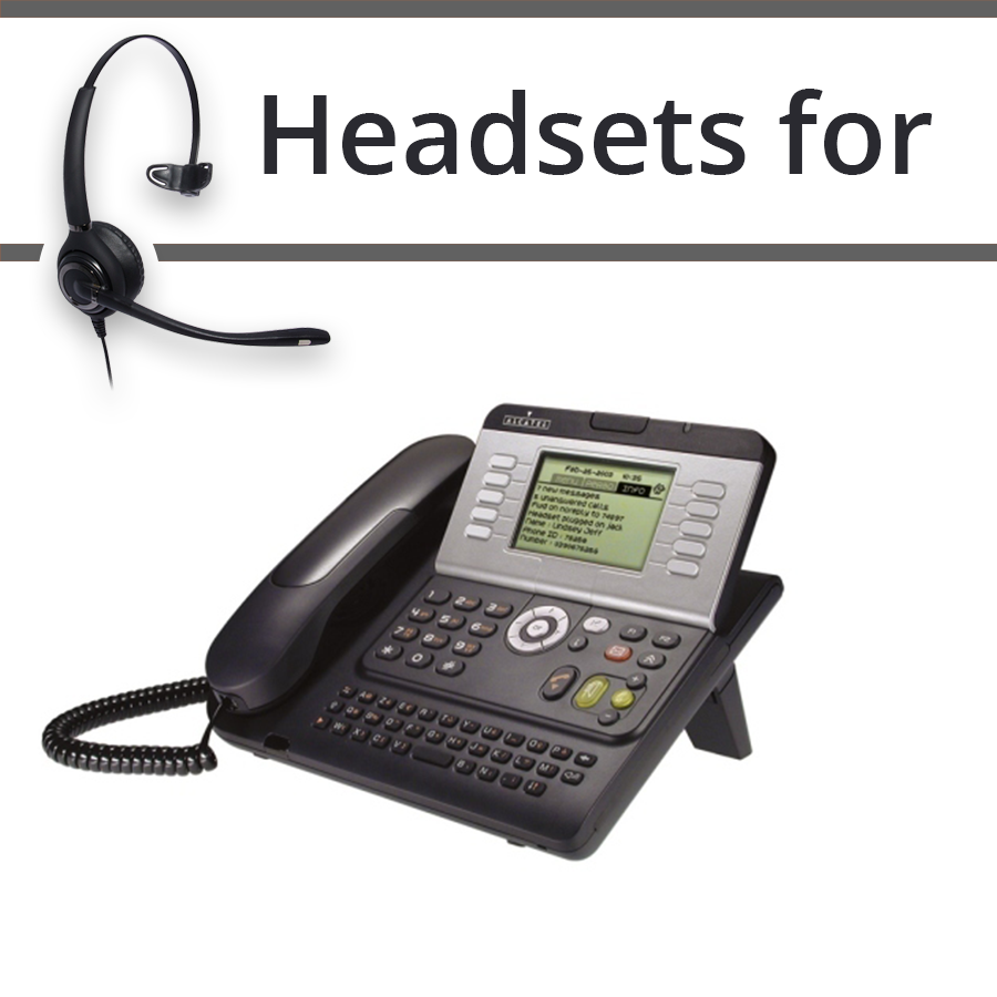 Headsets for Alcatel 8001