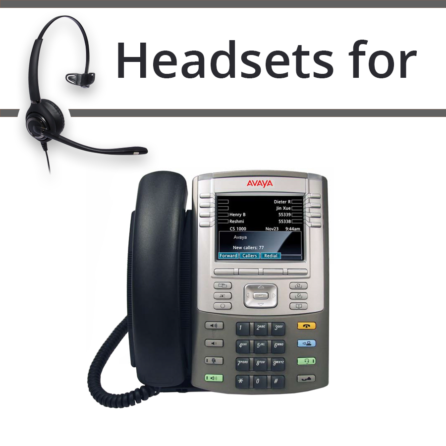 Headsets For Avaya  1165E