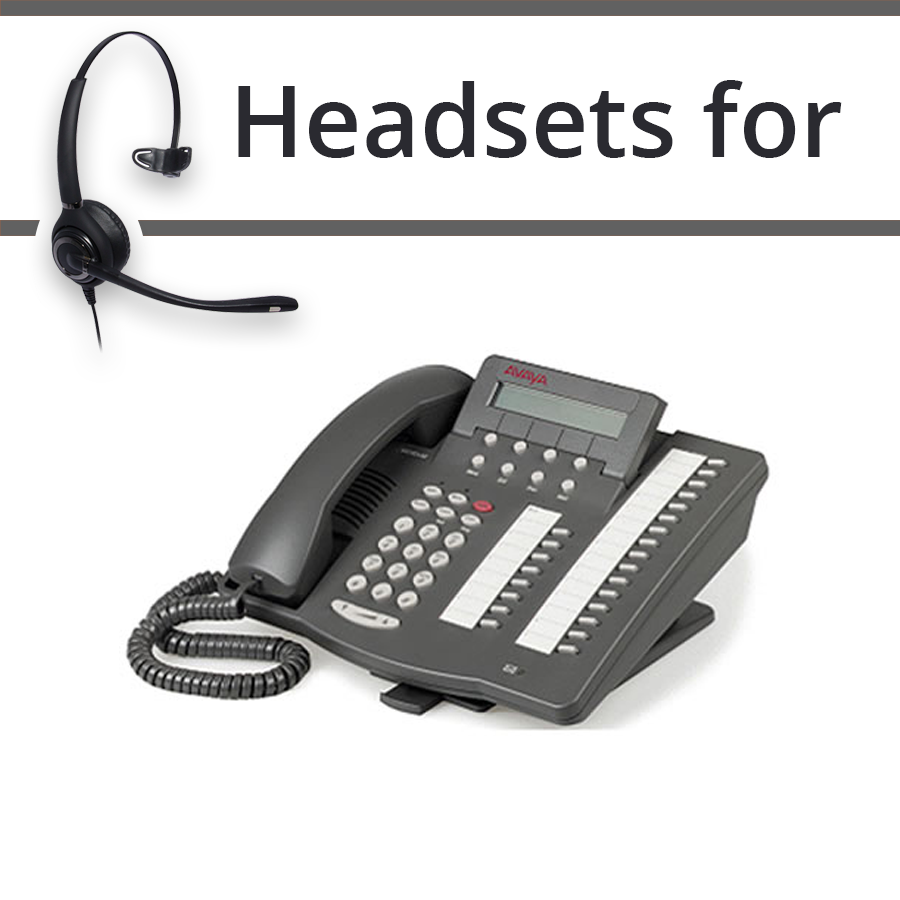 Headsets For Avaya  6416D+M