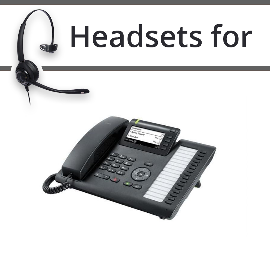 Headsets For Unify Siemens OpenScape IP CP400