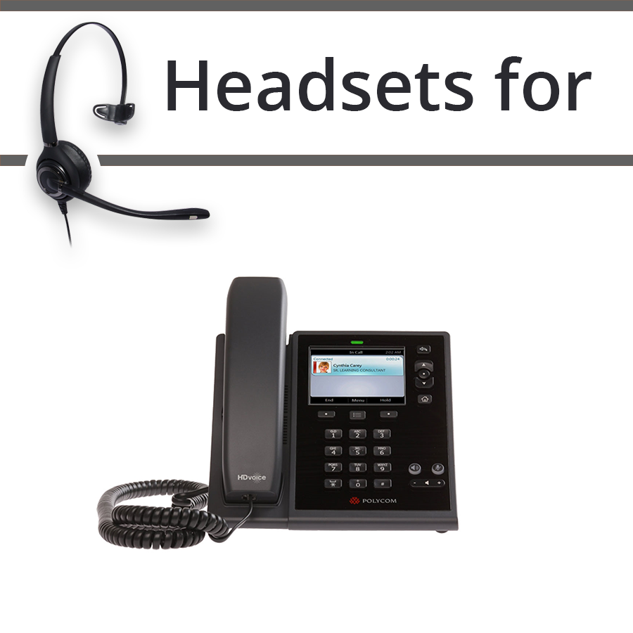Headsets for Polycom Soundpoint CX500