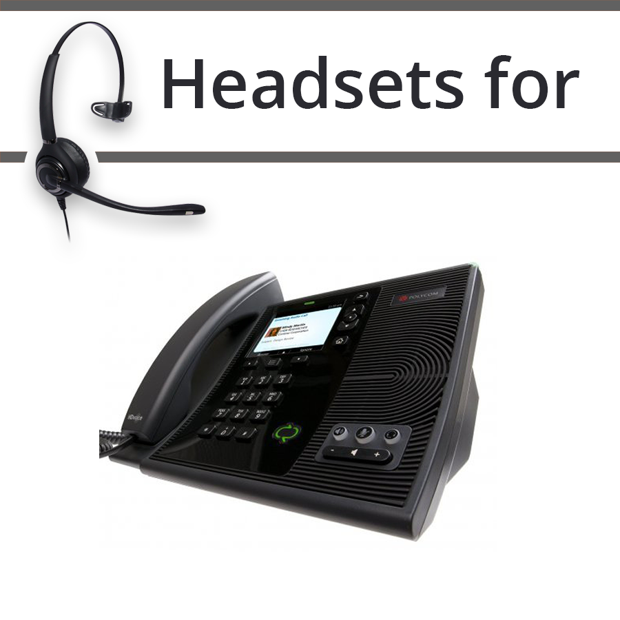 Headsets for Polycom Soundpoint CX600