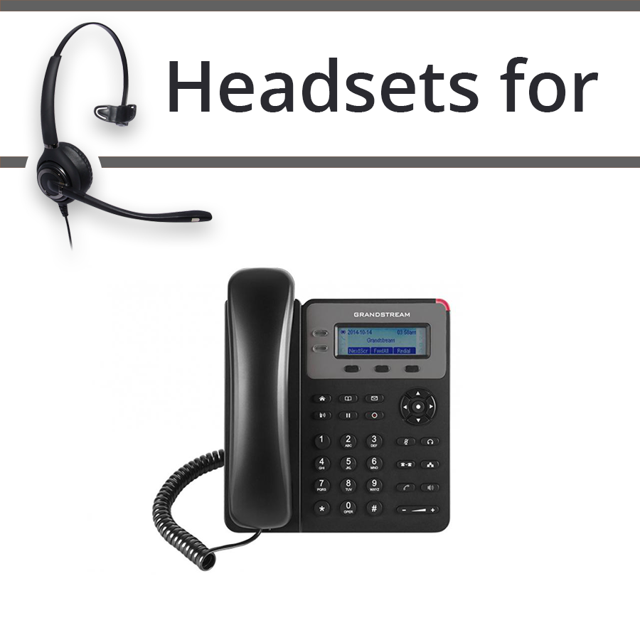 Headsets for Grandstream GXP1615