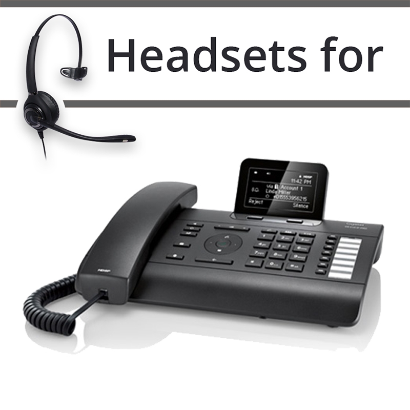 Headsets For Gigaset DE410 Pro