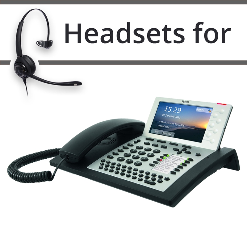 Headsets For Tiptel 3130 IP