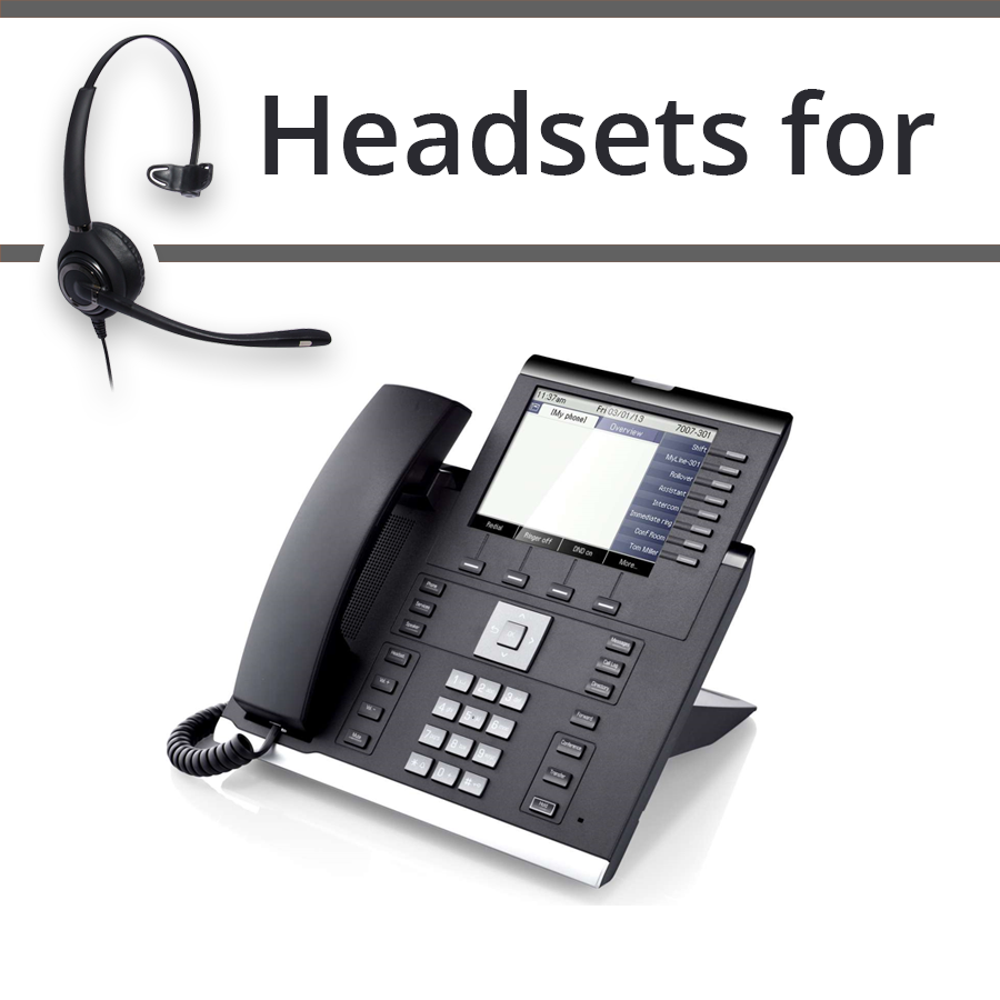 Headsets for Unify Siemens OpenScape IP 55G