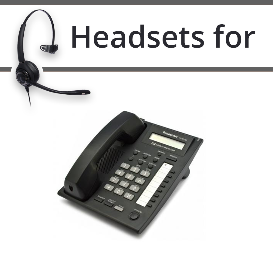 Headsets for Panasonic KX-NT265
