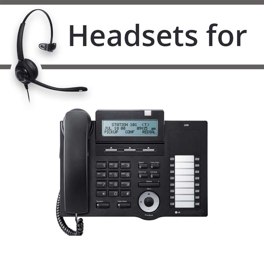 Headsets for LG LDP-7016D