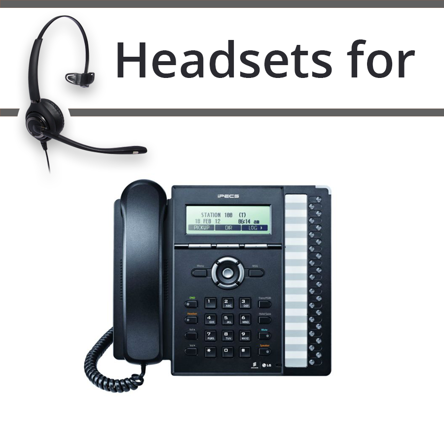Headsets for LG LIP-8024E